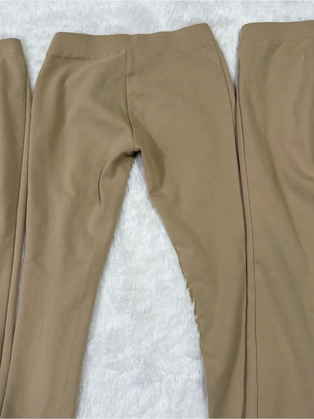 Gymboree Bundle Of 5 Girls Sz 8 School Uniform Ponte Knit Pull On Pants Khaki Ng